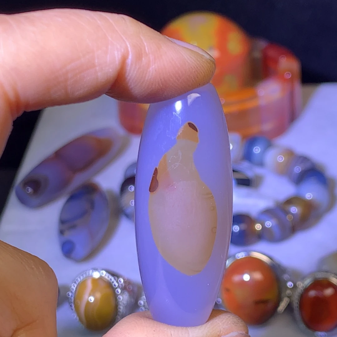 玛瑙/玉髓未镶嵌颈饰