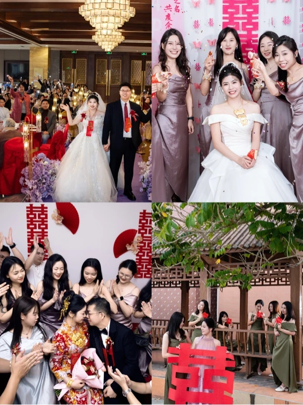 【婚礼跟拍爆款】全天跟拍（晚宴结束）➕精修30张➕底片全送