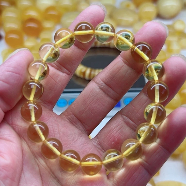 未镶嵌琥珀（矿物珀）裸石