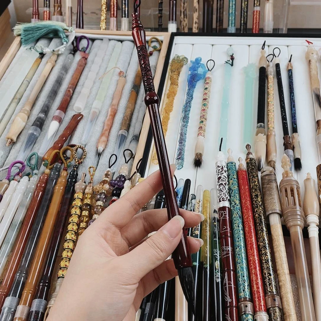 血檀杆出锋3.3中楷一支