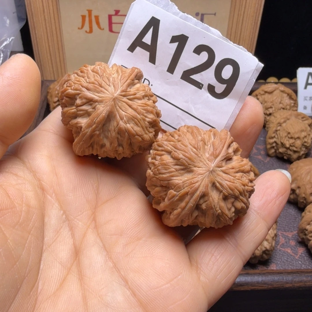把件文玩核桃37尺磨盘A129