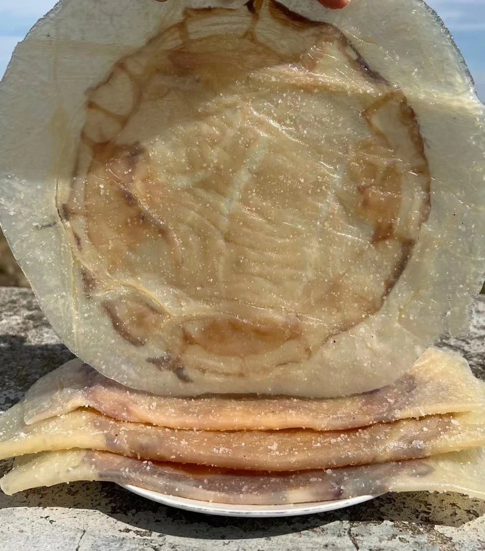 天然海蜇皮 干皮 薄皮 凉拌海蜇皮 清脆口感