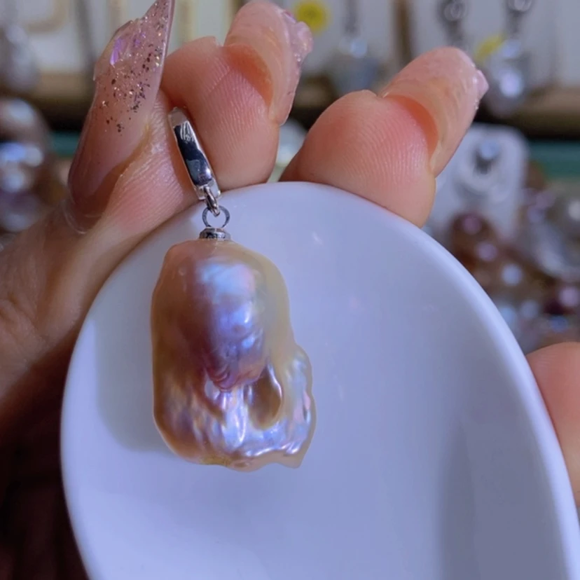 【闪购商品】淡水珍珠天然淡水珍珠合金