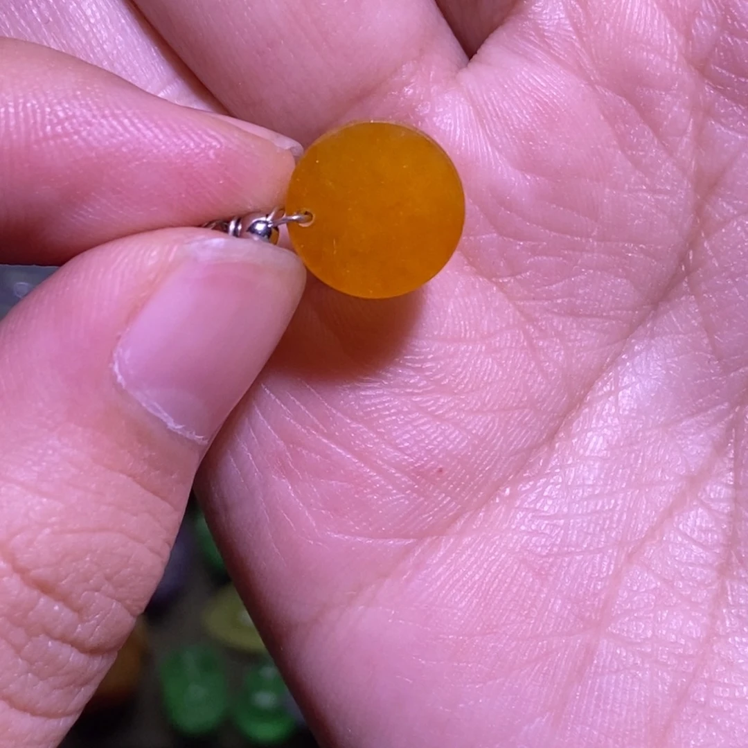 颈饰未镶嵌翡翠吊坠