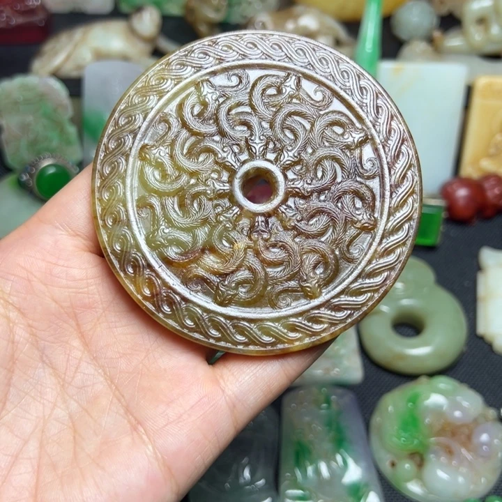 滴血莲花菩提吊坠