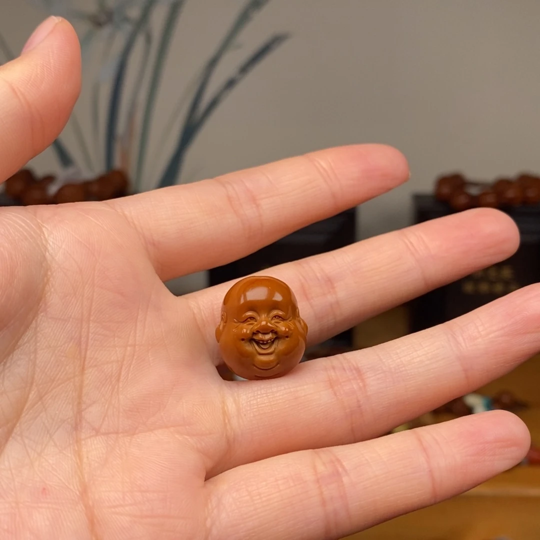 吊坠橄榄核一青老师开心