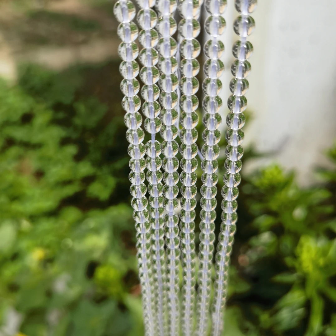 【村村有晶】天然5mm双A白水晶半成品多样性发一