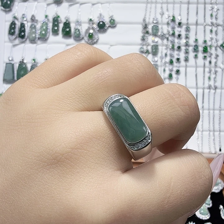 欢***懒翡翠未镶嵌颈饰翡翠