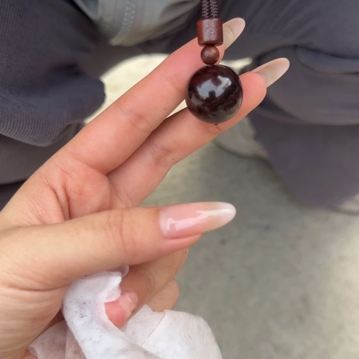 木本降真香红降2.0单珠吊坠多样性发一