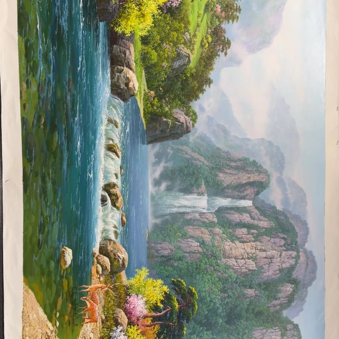 油画在哪呢我想问一下