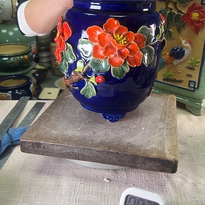 M***水泳坤堂石湾花盆陶瓷