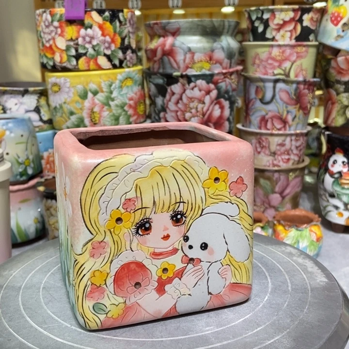 景德镇艺术手绘作品