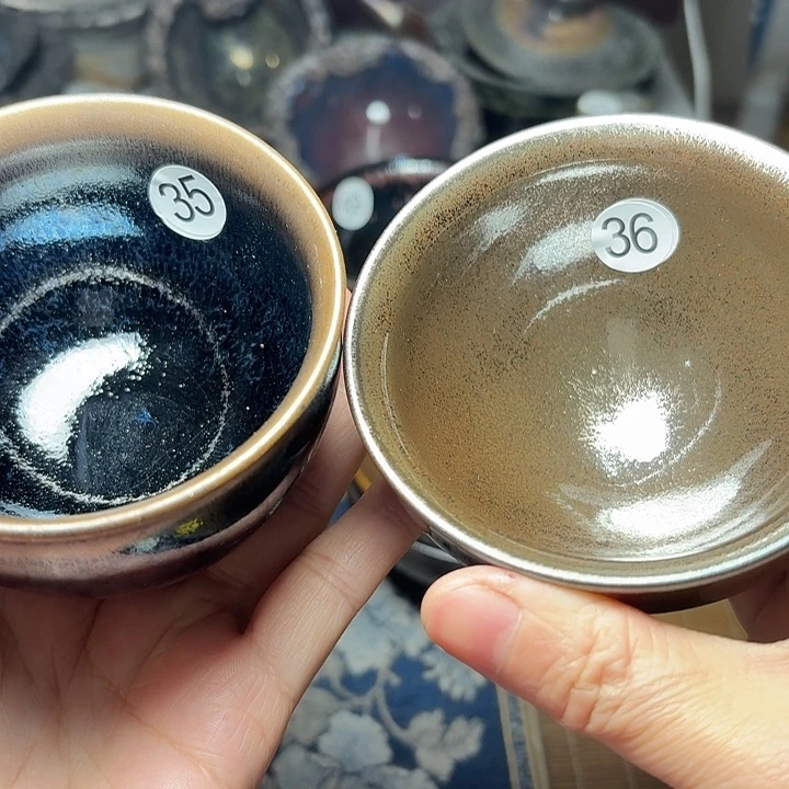 茶盏35，36 坚记茶盏摆件