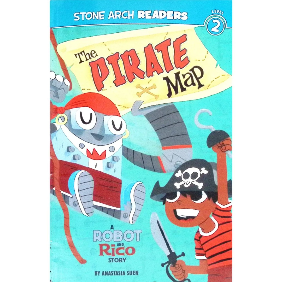 英语原版书石拱门读者系列ThePirateMap海盗地图绘本适读学龄前儿