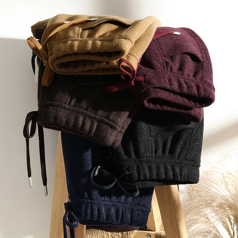 【线下订单！专柜款】女士冬季加绒加厚窄版直筒裤休闲裤