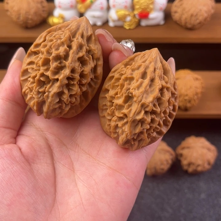 吊坠文玩核桃招财鼠全品41