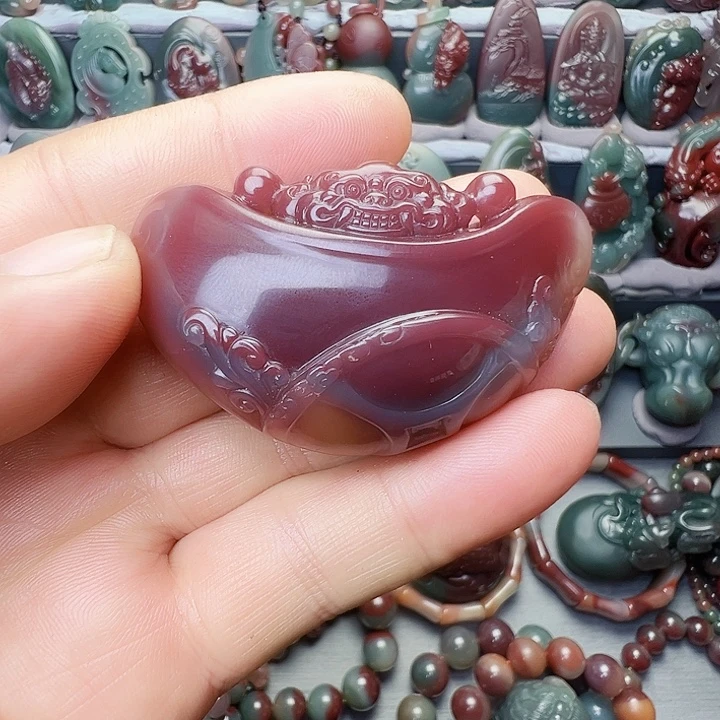 玛瑙/玉髓未镶嵌颈饰