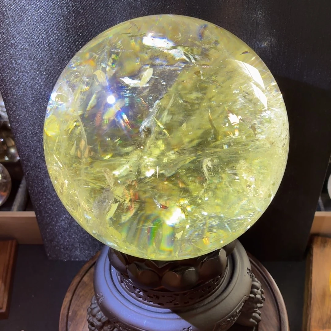 芝***0水晶未镶嵌珠宝半成品12.5cm