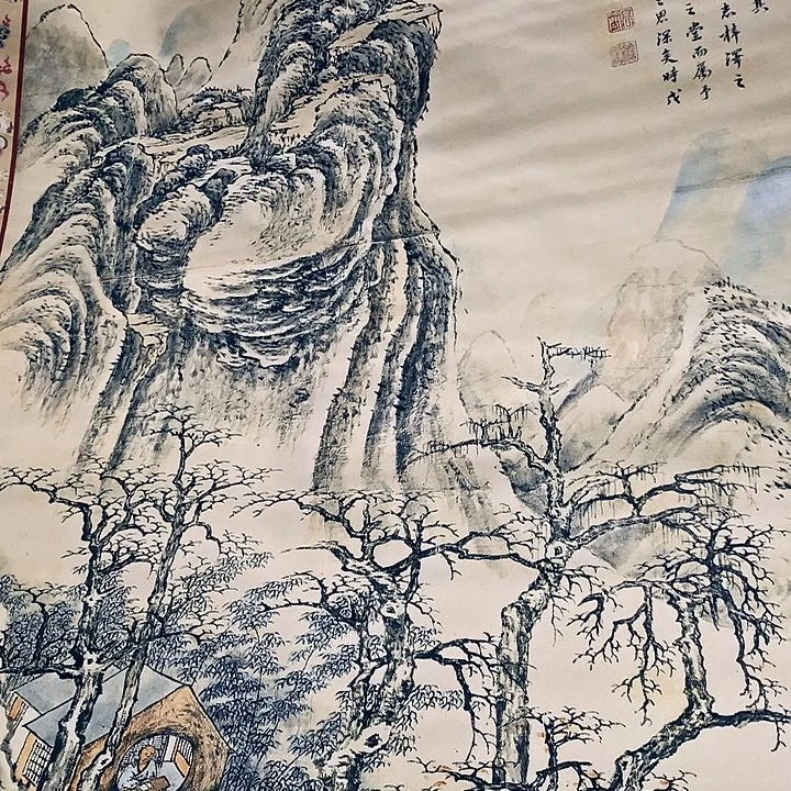 竖款装饰画装饰画