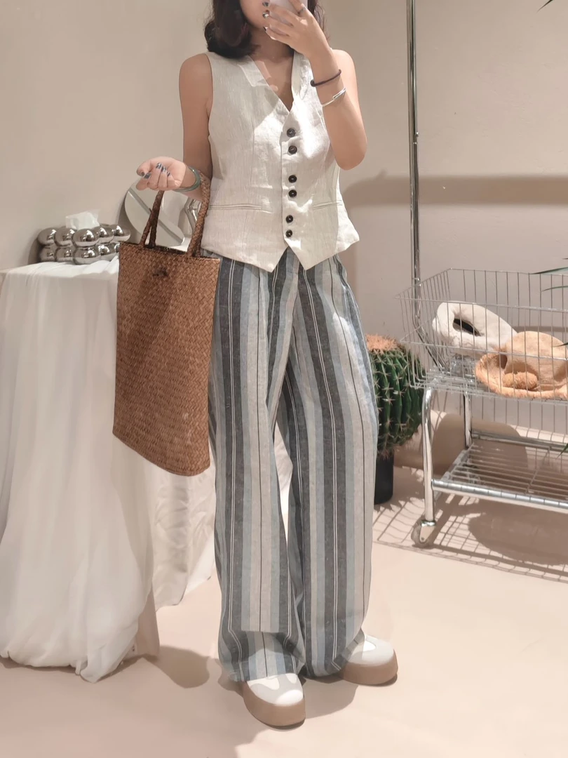 F2025新款爆款女士休闲百搭裤JD60065