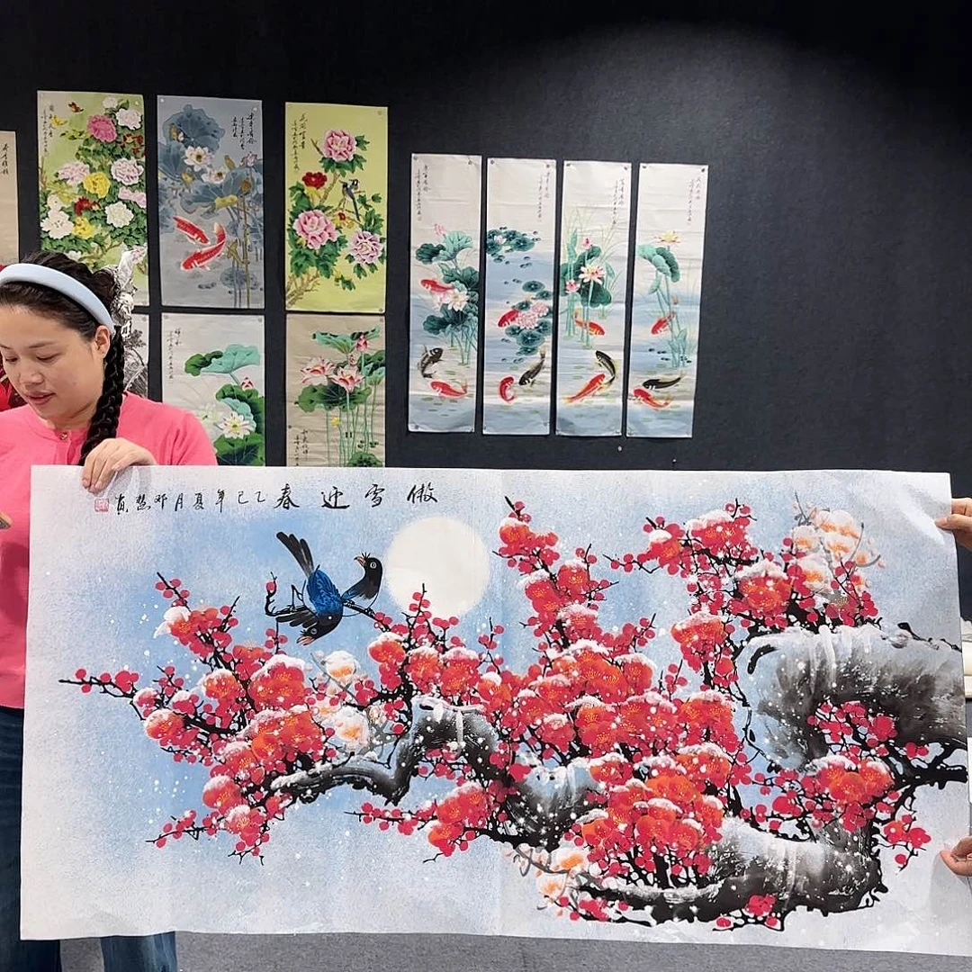 客厅年画装饰画客厅