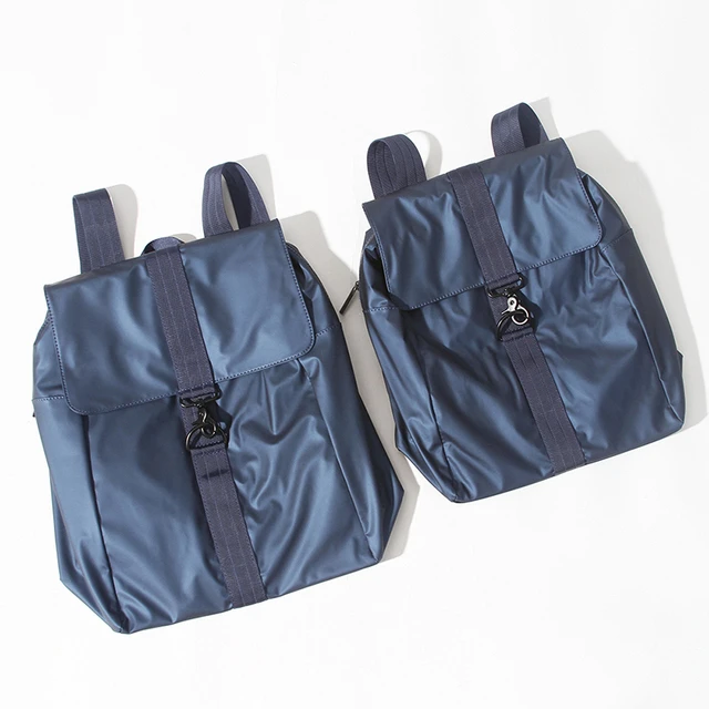 2019新款简约防水尼龙双肩背包男女韩版潮学院风大容量书包电脑包