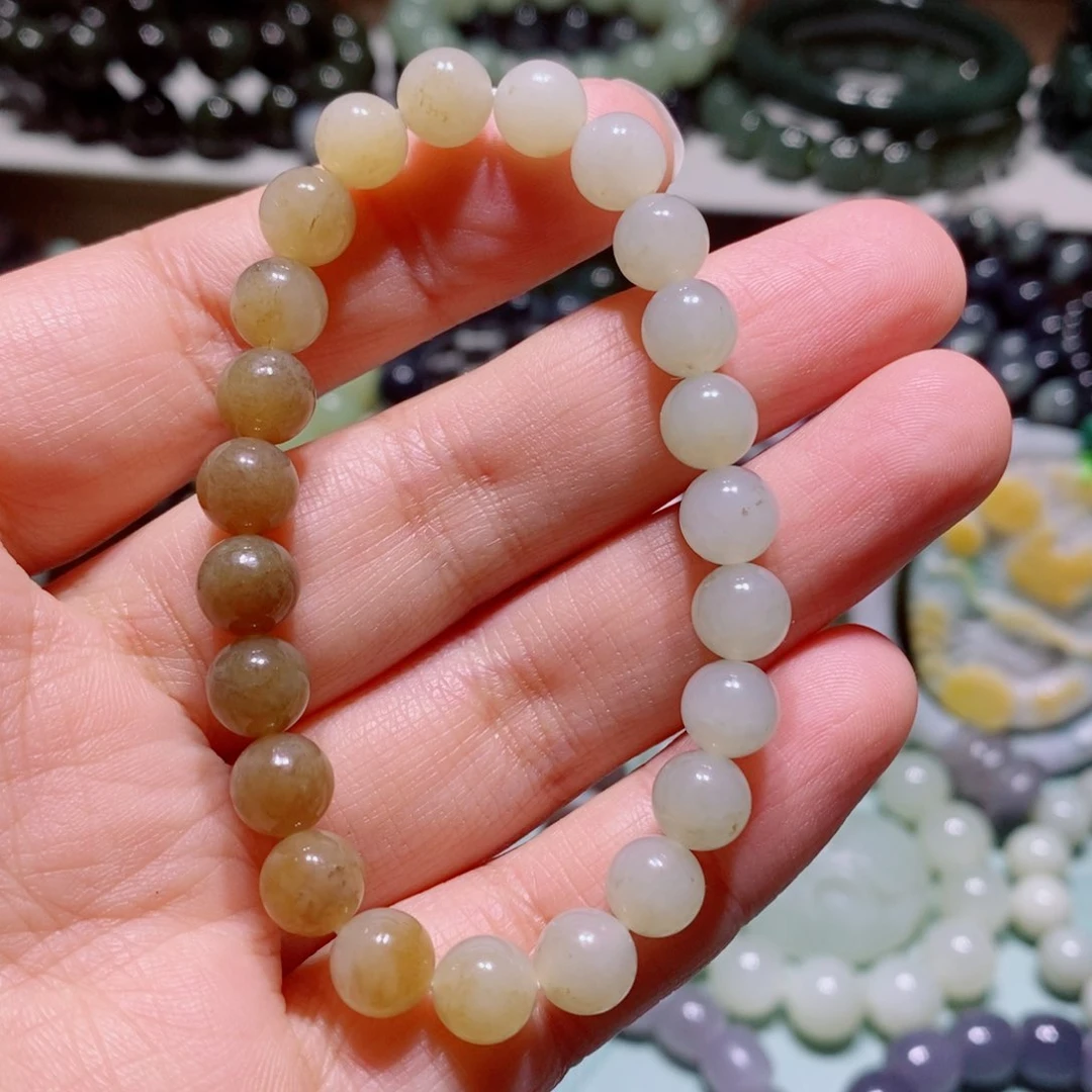 和田玉手链未镶嵌