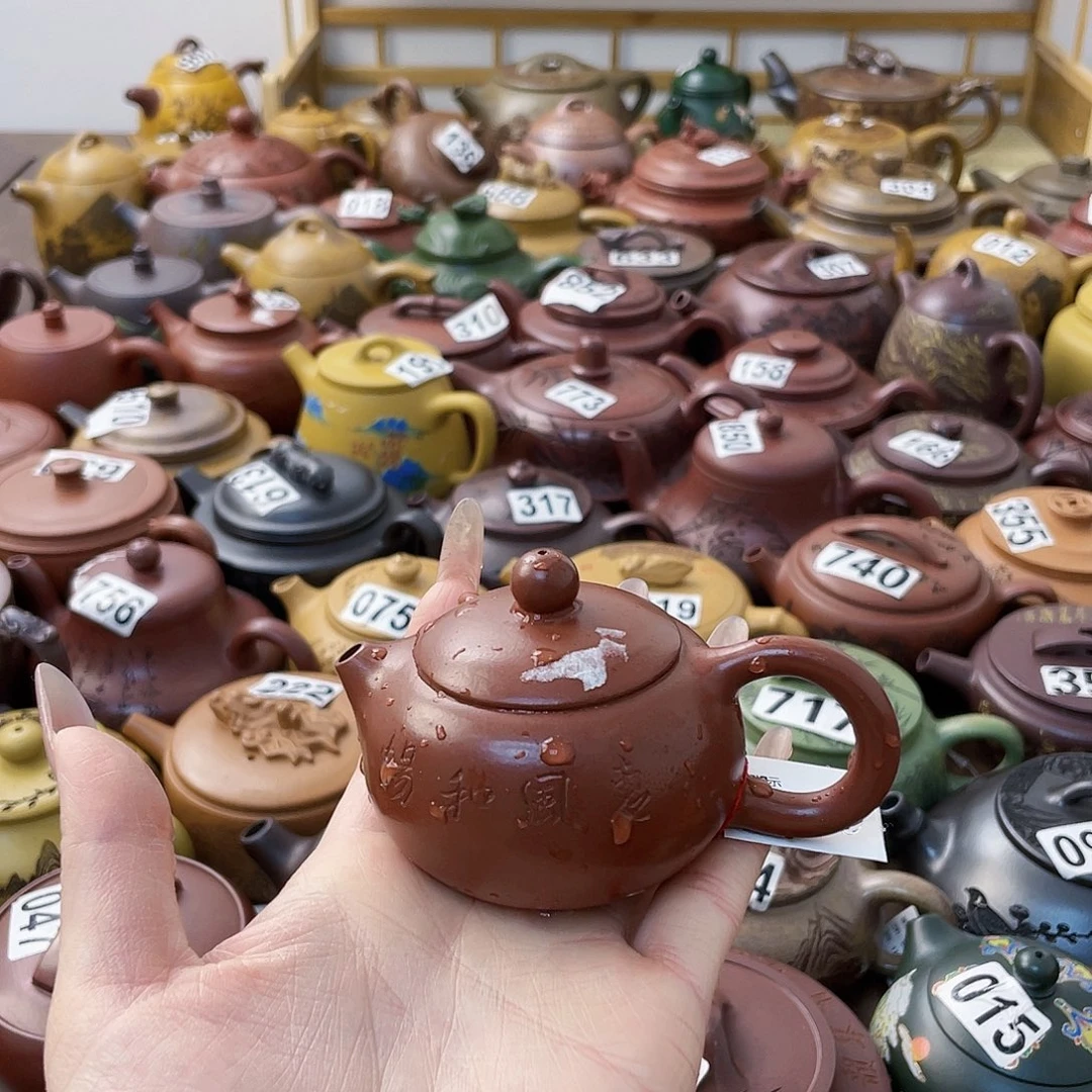 茶壶紫砂紫砂微瑕