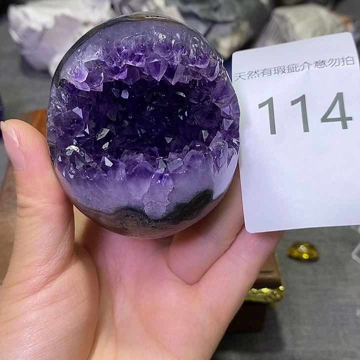 未镶嵌珠宝半成品紫晶