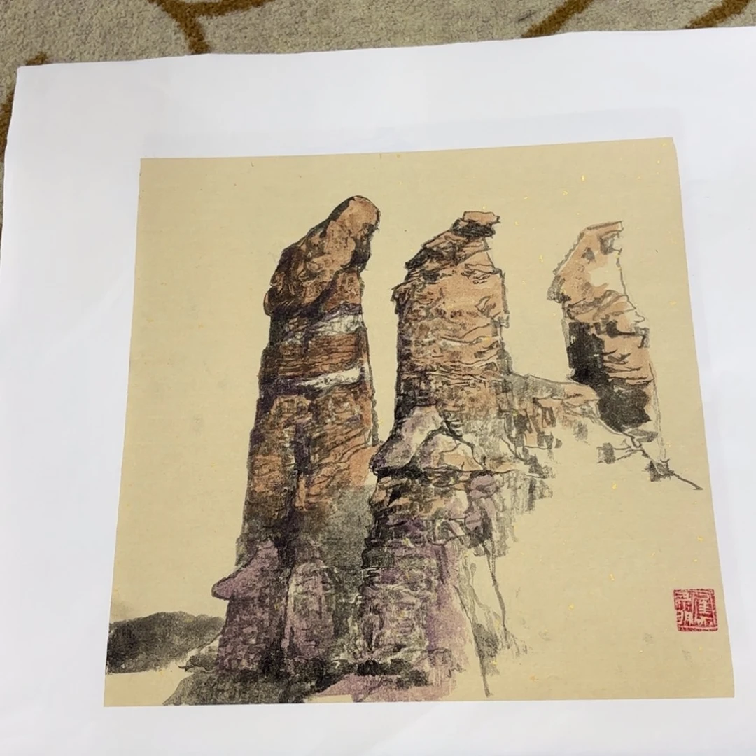 国画国画老师作品焦禄明刘