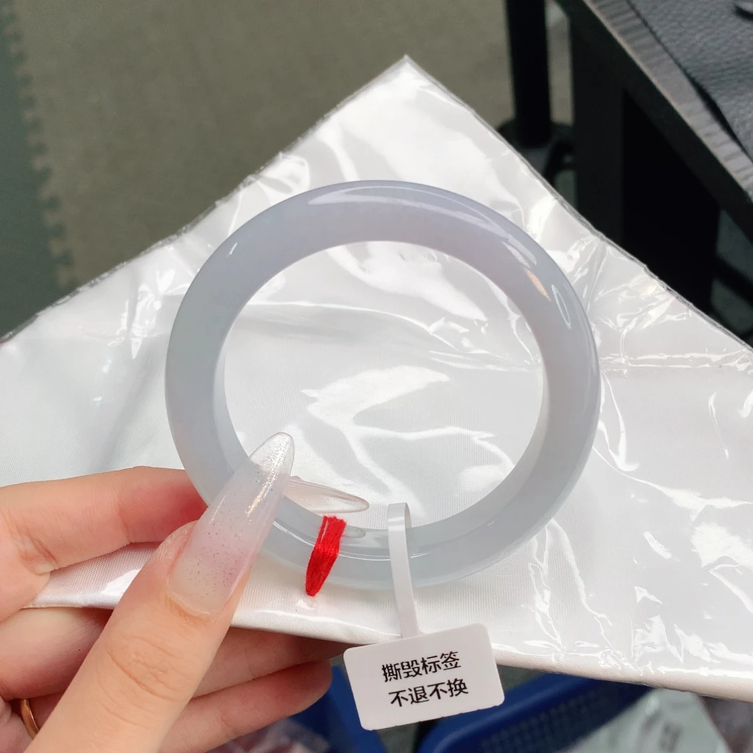 未镶嵌手镯翡翠正圈54