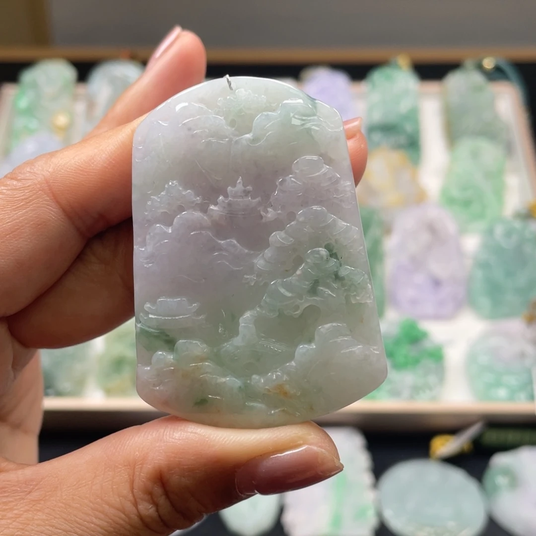 翡翠吊坠(不含链)未镶嵌