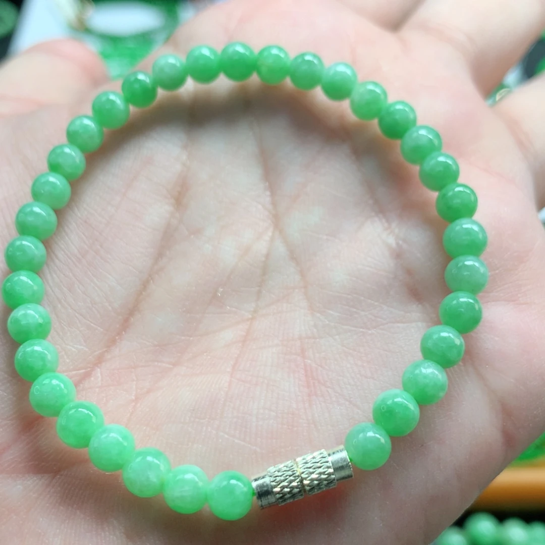 翡翠未镶嵌手链翡翠