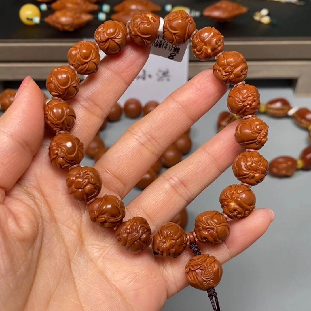 手串/手链橄榄核十八子小弥勒