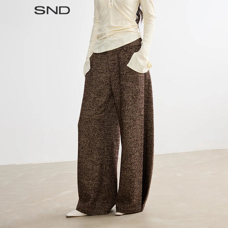 【旷臾EMMUIC 设计师品牌】SND AW25 宽松阔腿裤