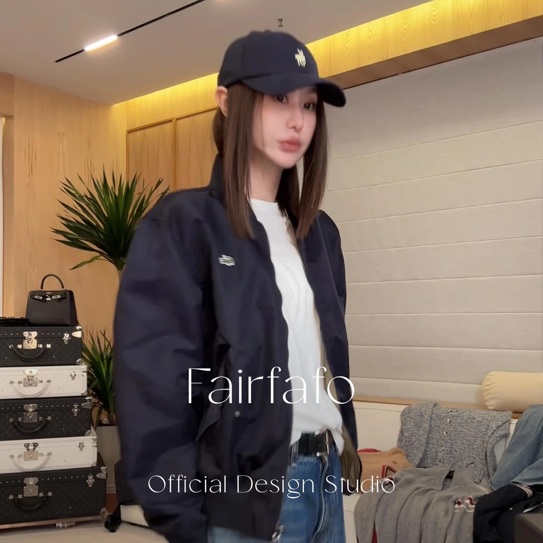 【两穿双面夹克】23WTM2047早秋运动时尚户外休闲百搭立领秋季潮流