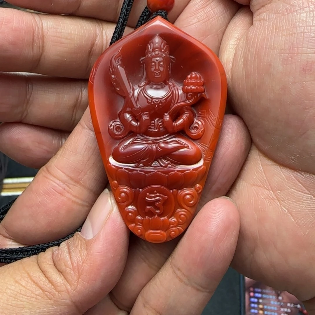 南红玛瑙颈饰未镶嵌赛**美