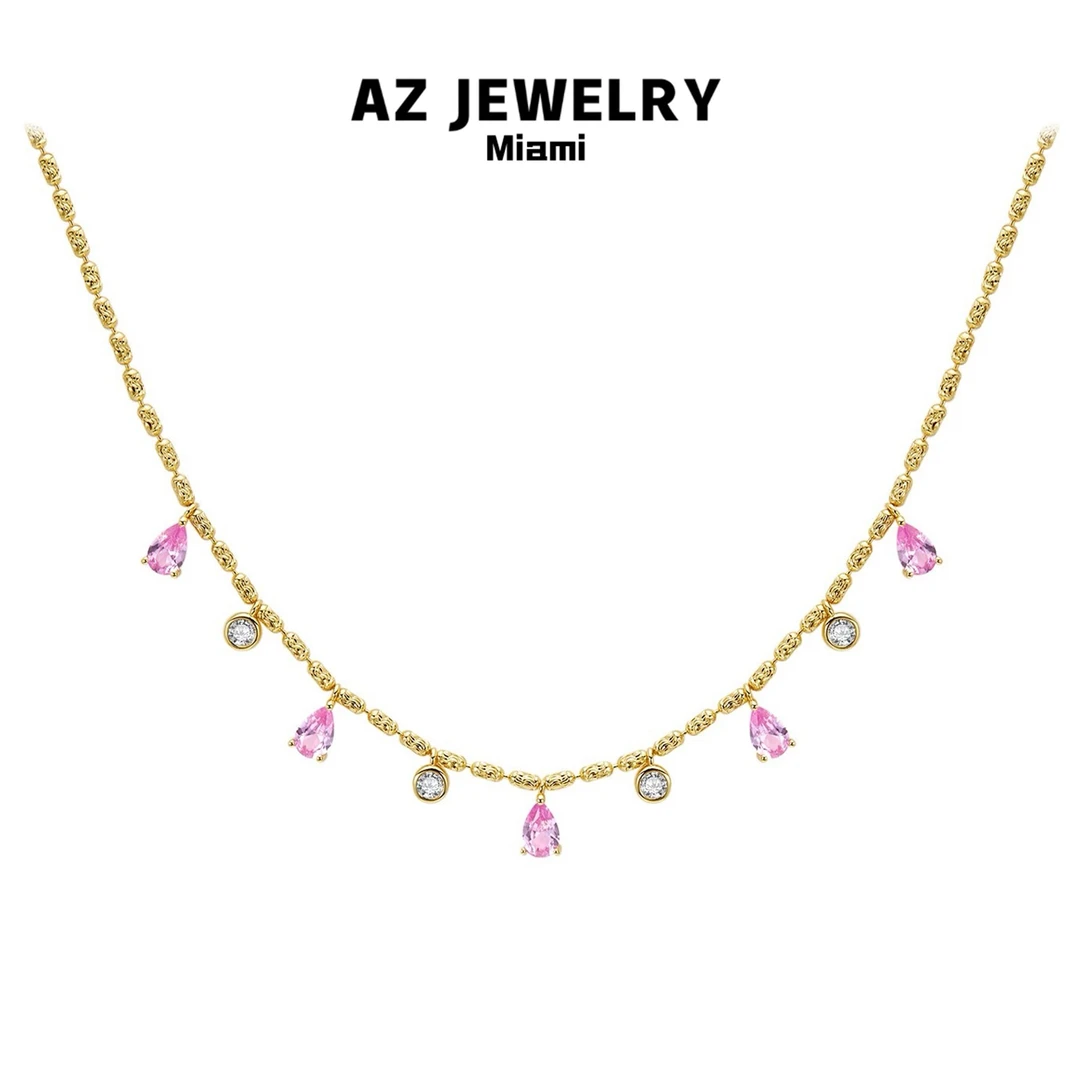 ANNA ZUCKERMAN 坠链均925银 镀k金【精灵公主】设计感流苏气质项链