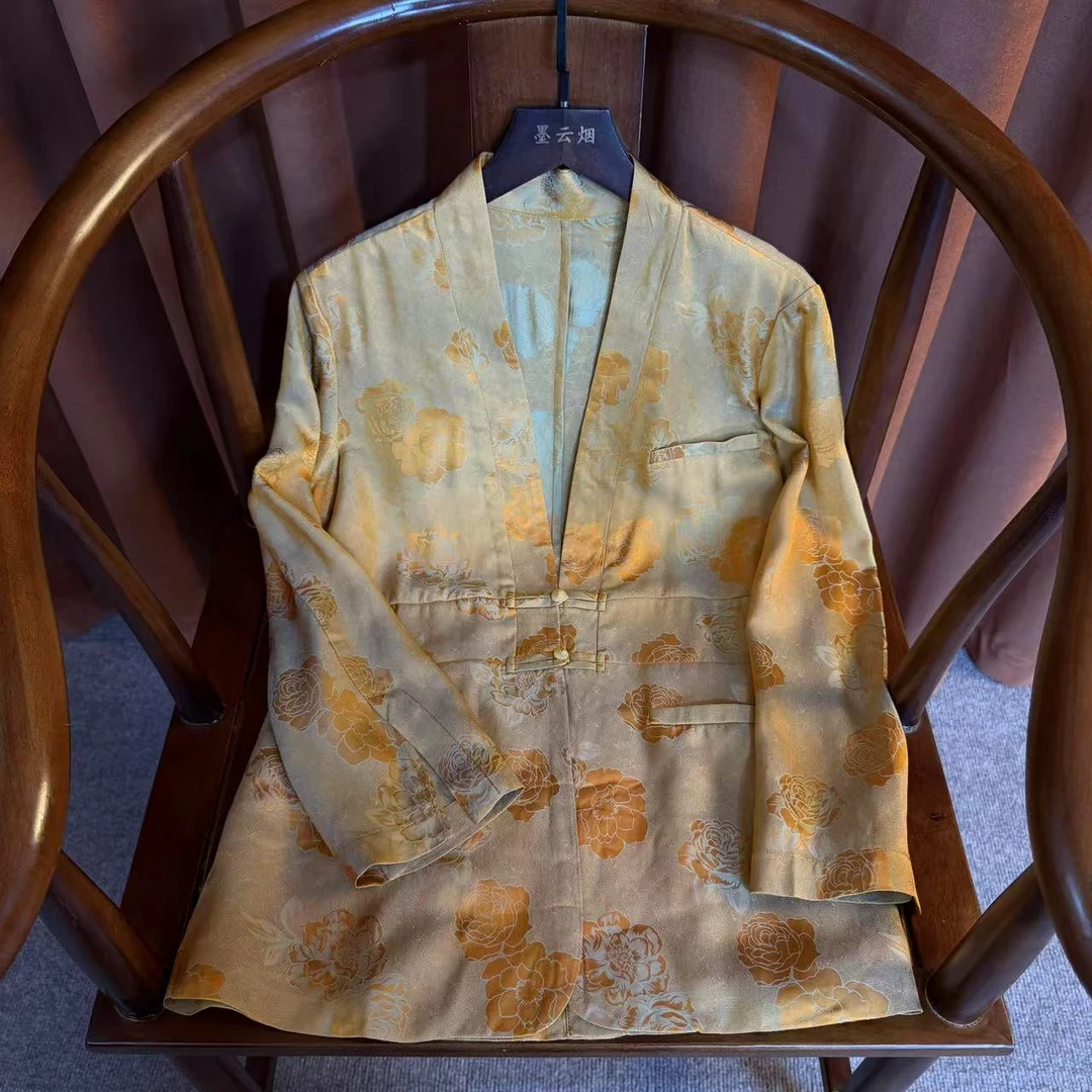 【首阳】时尚女装薄款新中式上衣小衫国风气质短袖夏季女士