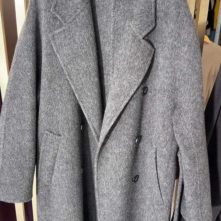 深灰色101801羊绒羊毛混纺