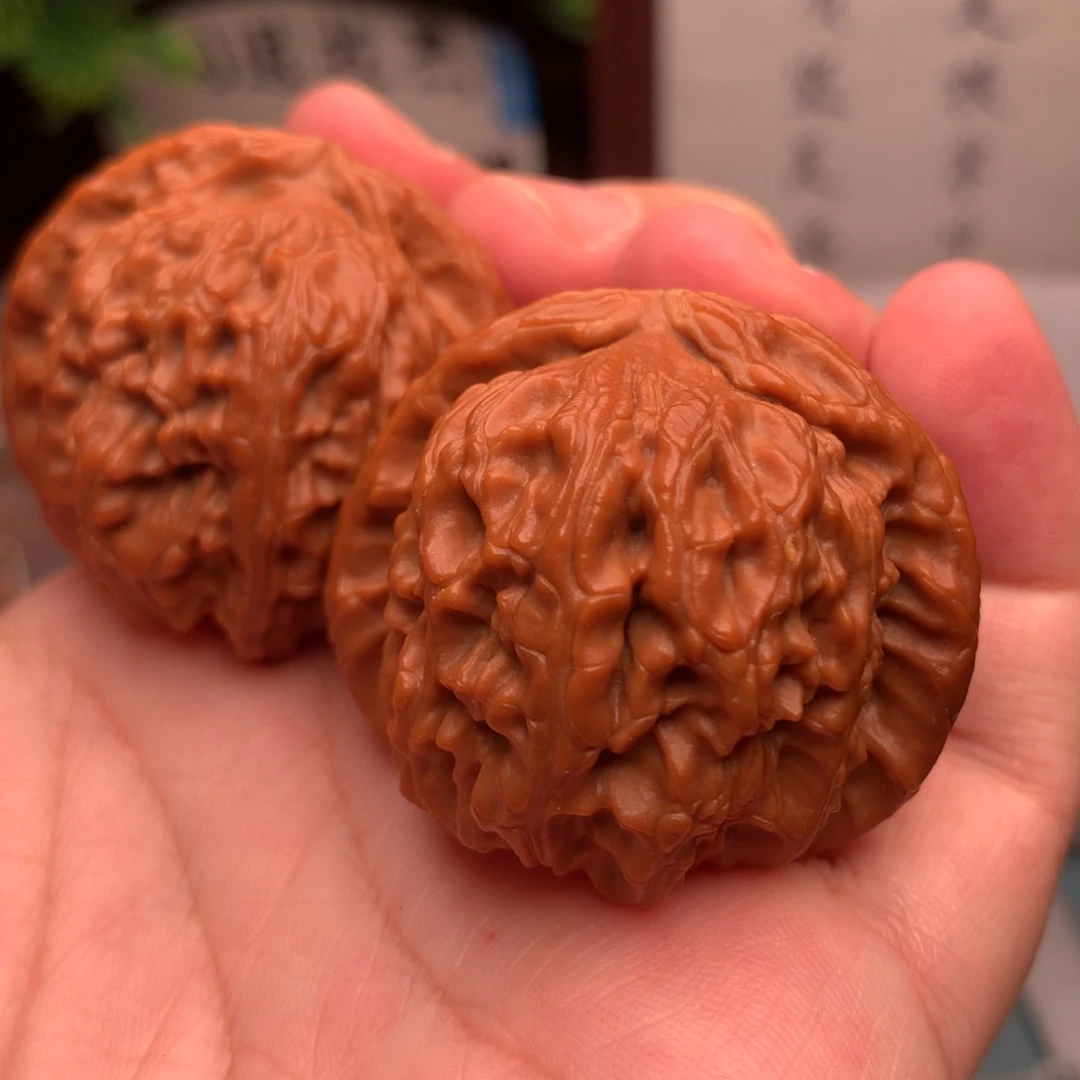 吊坠文玩核桃往***风白狮子13