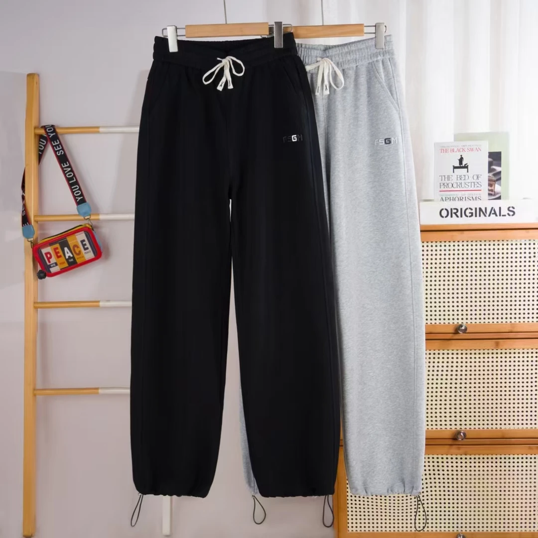 【P665】青少年潮牌运动休闲裤