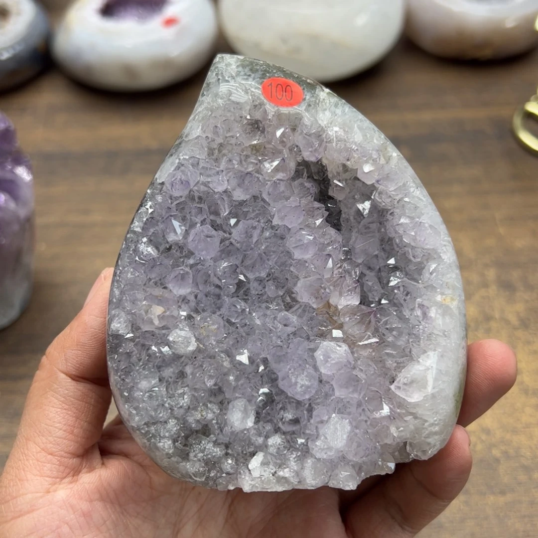 水晶水晶无镶嵌未镶嵌桃100