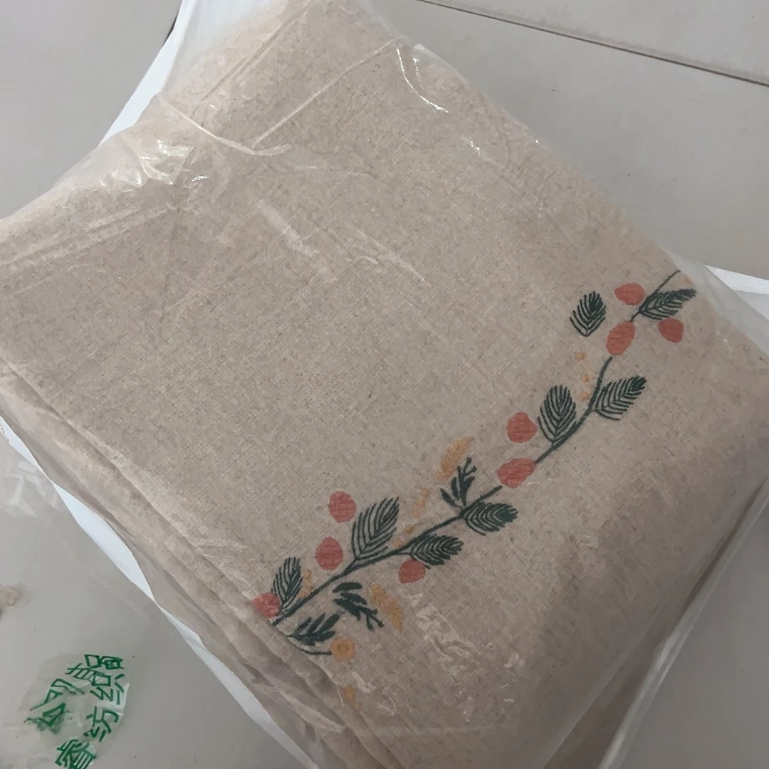 棉棉罗布麻绣花160/210被套