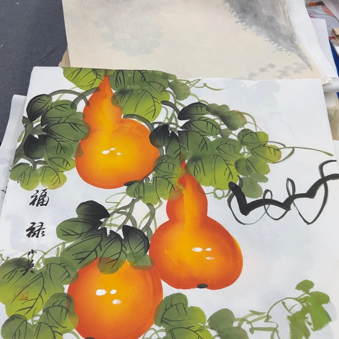 国画国画纯手绘作品