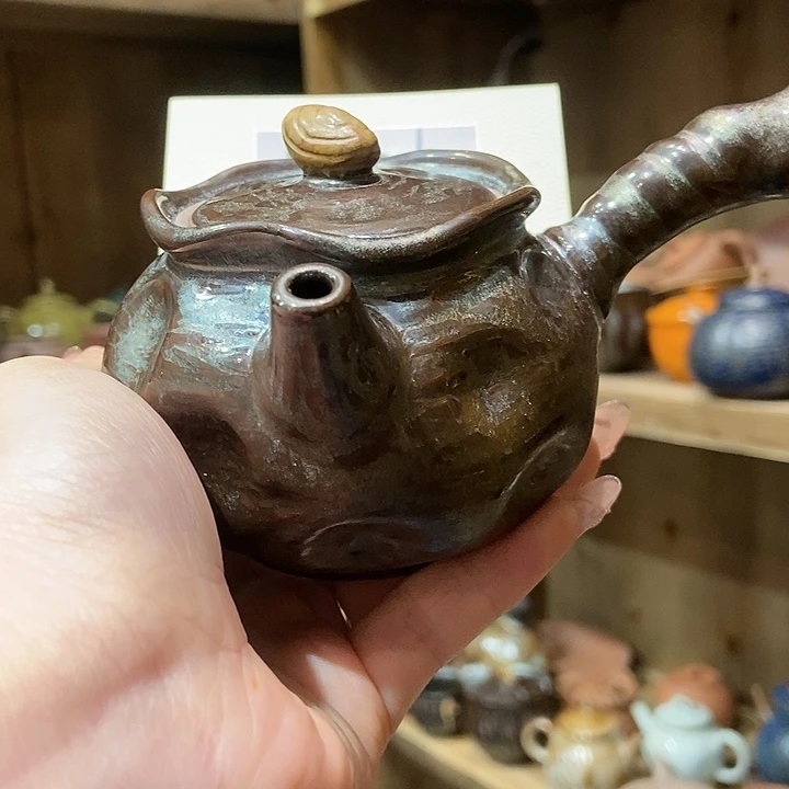 柴烧老岩泥高端茶器