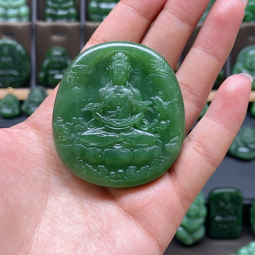 和田玉吊坠未镶嵌