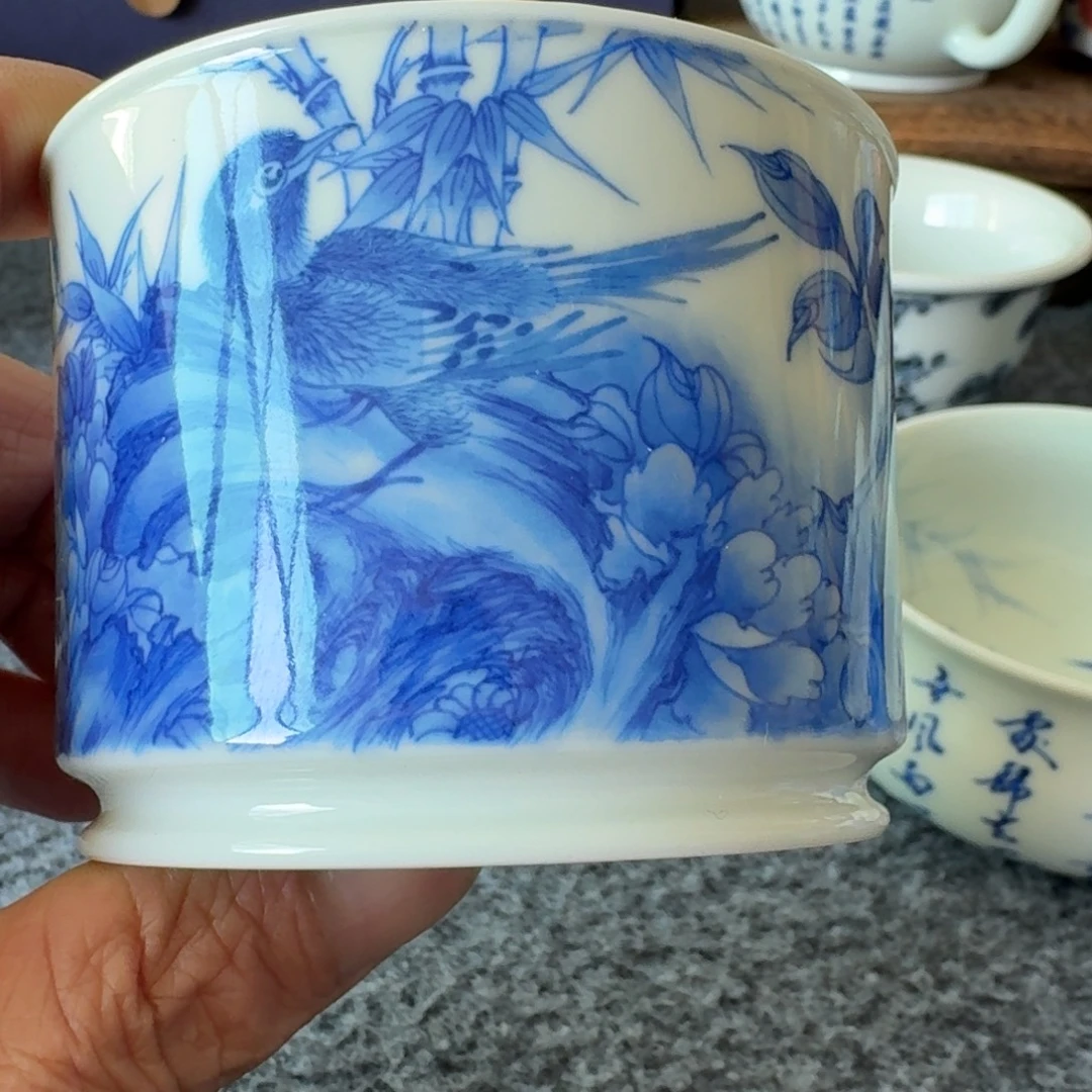 现代景德镇陶瓷手绘茶具