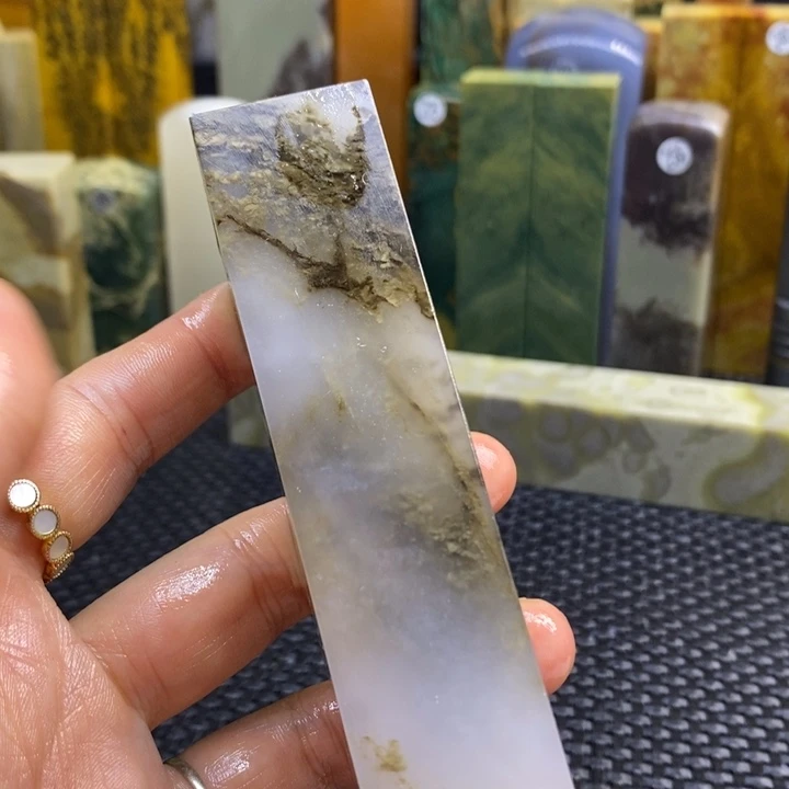 青田石麦*青田石印章石