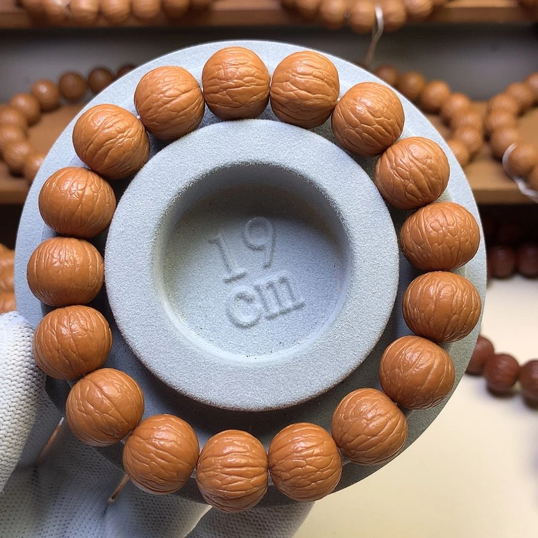 难***！猴头核桃吊坠15聚宝盆全品手串